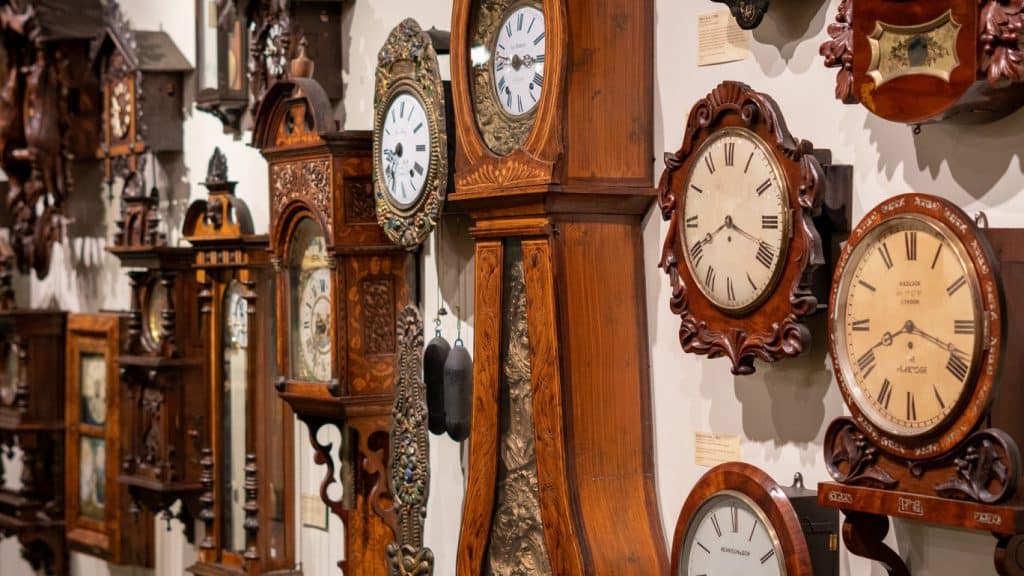 Image d'horloges du musée de St Nicolas