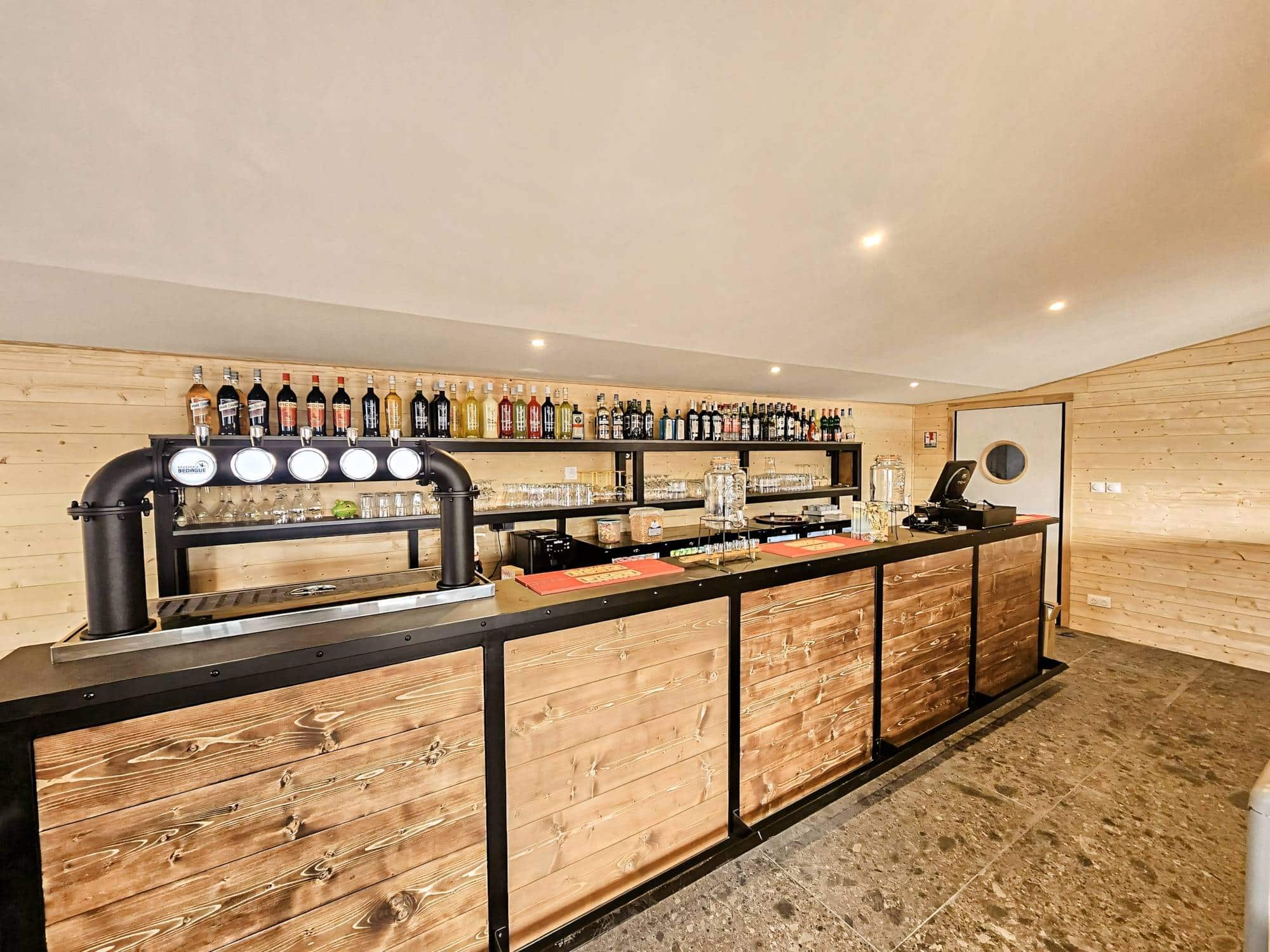 snacks et bar du camping